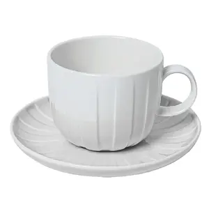 Porcelāna mērču trauks Qualitier TASE 280 ml TH04403608G001 balts 15,5 cm