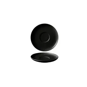 Porcelain Plate Leela Baralee FINE PLUS 15 cm — Black