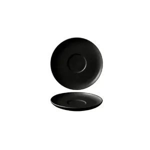 Porcelain Plate Leela Baralee TH04095309AL030 16 cm Black
