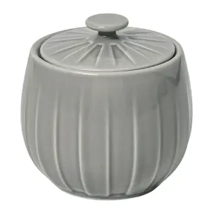 Qualitier TH04403801H310 Storage Container with Lid 250ml Silver Grey