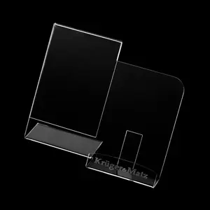 Tālruņa statīvs No name WYP0076 Plexiglass — universāls galda turētājs viedtālruņiem un mazākiem planšetdatoriem