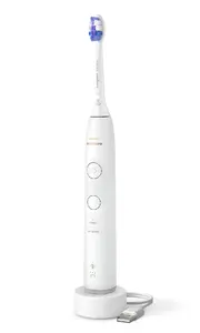 Sonic toothbrush Philips Series 6100 HX7400/01 — sonic, 62,000 movements/min, 2 modes, 3 speeds, white, rechargeable