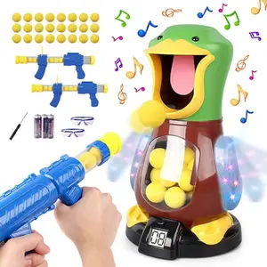Kiddyz Shooting Game D12 — Duck Shooting Toy Set with Toy Gun and 12 Balls