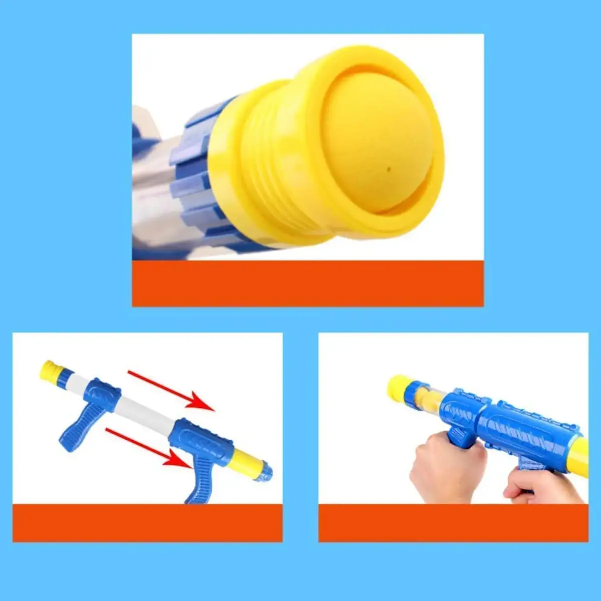 Kiddyz Shooting Game D12 — пистолет с 12 шариками Photo 9