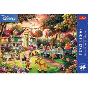Koka puzle TREFL Mickey Mouse Birthday Party — 1000 gab., ģimenes puzle
