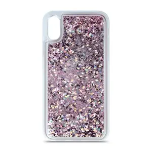Задняя защитная накладка iLike для Samsung Galaxy S10 — Liquid Sparkle Purple