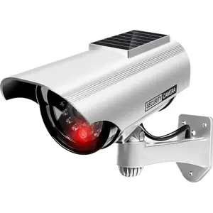 Dummy Solar Tube Camera, white AT-1SB-W — No name (solar-powered dummy CCTV, tube style)