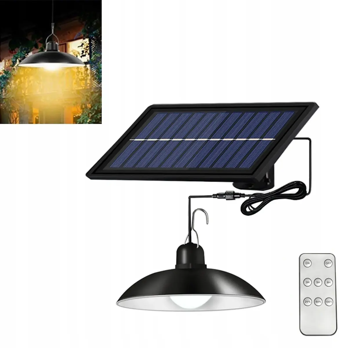 Подвесной светильник E-LIGHT ELIG-SOL5 Solar LED IP65 Photo 2