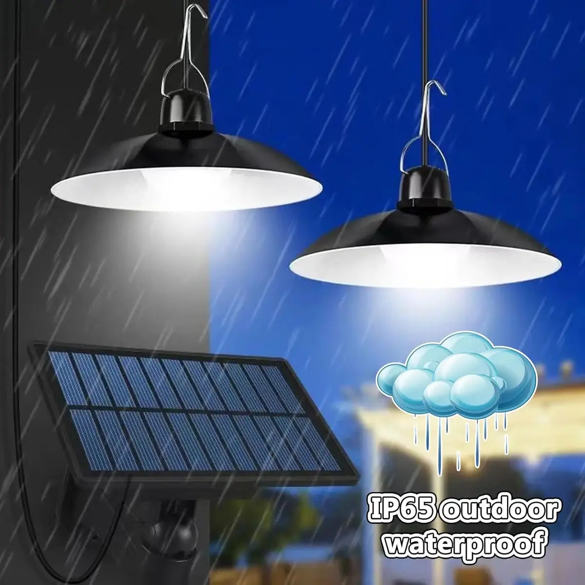 Подвесной светильник E-LIGHT ELIG-SOL5 Solar LED IP65 Photo 4