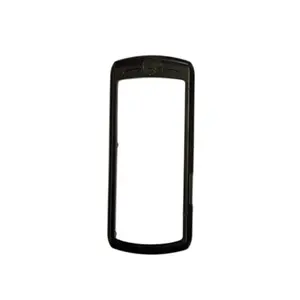 Front Housing Frame Cover for Motorola SLVR L7 by HQ — Replacement Phone Front Panel, Black