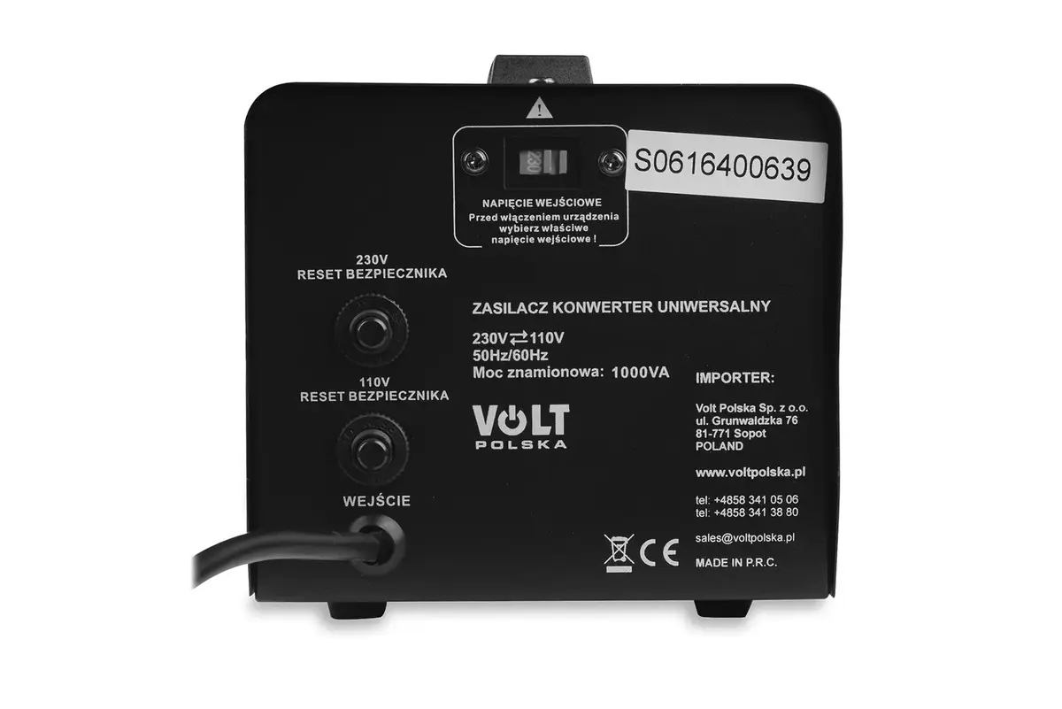Sprieguma pārveidotājs Volt Polska VP 1000 Photo 4