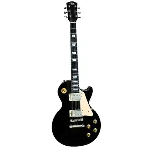 Electric guitar V-tone VLP1 BK 4/4 Les Paul 39" — solid-body, right-handed, Okoume body, 22 frets, H-H pickups