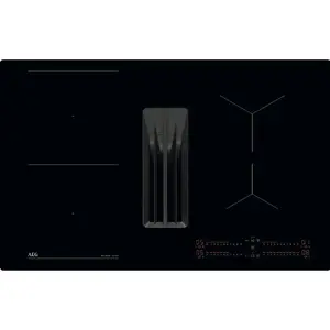 AEG 2-in-1 hob and hood TH84CB03CB — 4 cooking zones, touch control