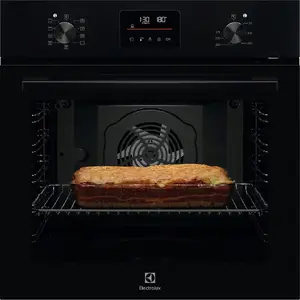 Встраиваемый электрический духовой шкаф Electrolux LOF3H10K — класс энергоэффективности A+