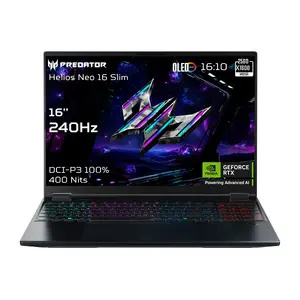 Ноутбук Acer Predator Helios Neo 16S AI PHN16S-71-95J5 16" FHD i9-275HX 64GB 1000GB NVIDIA GF RTX 5070 Ti Win11
