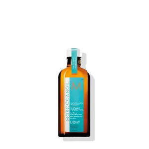 Matu eļļa Moroccanoil Treatment Light 100 ml — viegla barojoša eļļa plāniem vai gaišiem matiem