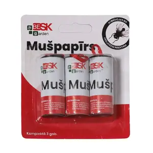 Sandpaper set BESK 9141892 — 3 pcs, assorted grits