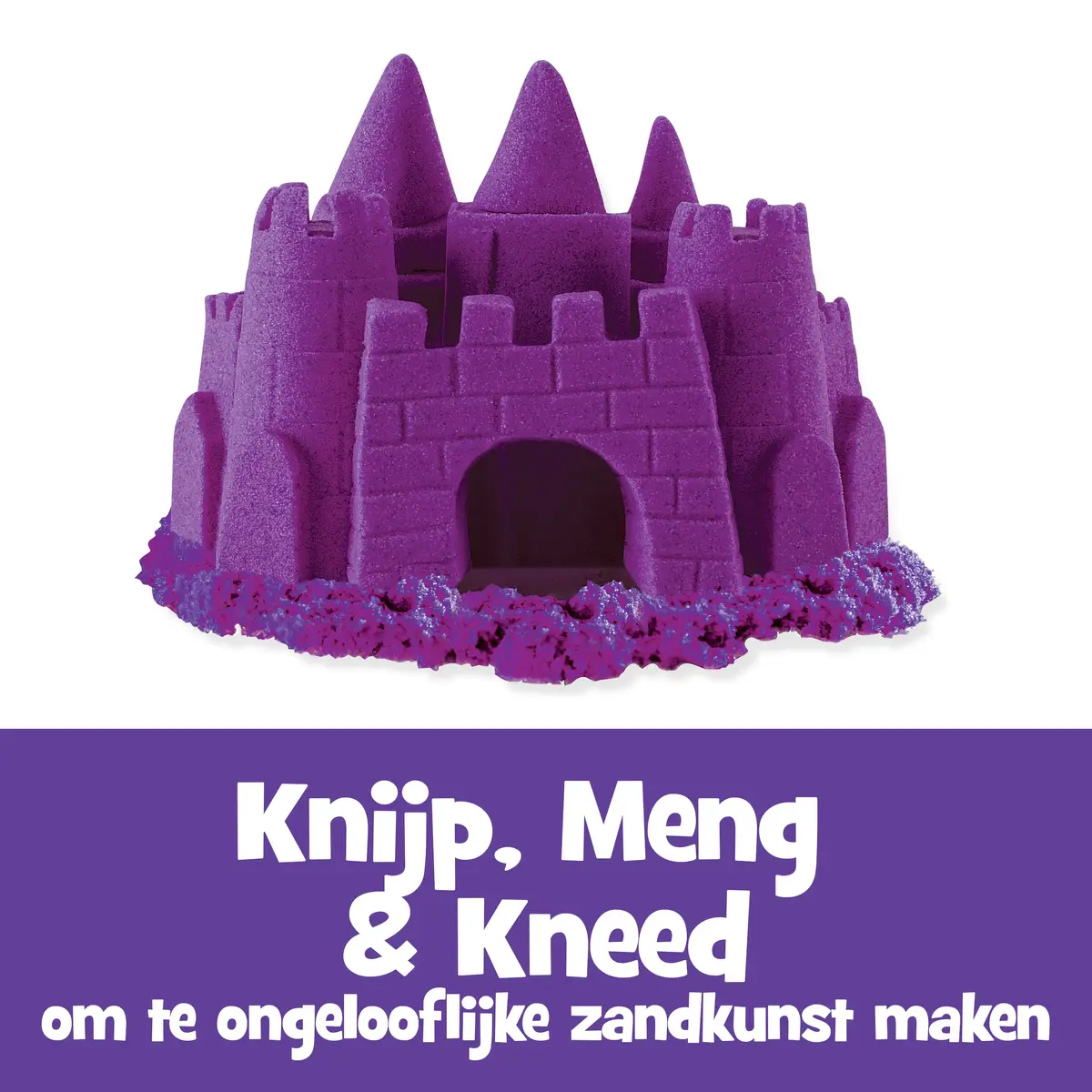 Детский кинетический песок Kinetic Sand Фиолетовый 2 фунта Photo 2
