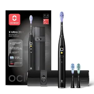 Электрическая зубная щетка Oclean X Ultra 20 S с интеллектуальным датчиком давления, черная