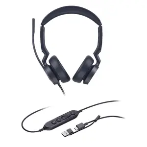 Austiņas Yealink UH46 Dual UC USB-C/A