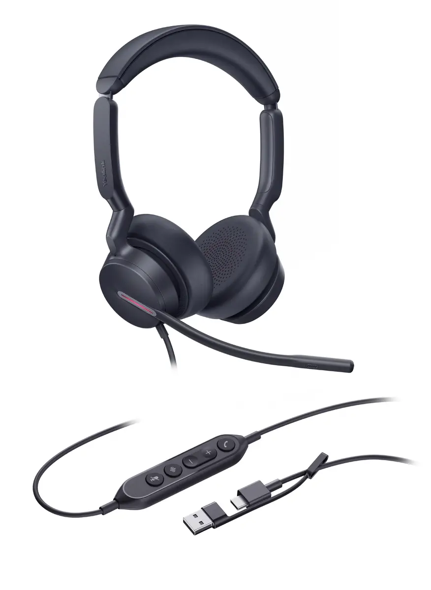 Austiņas Yealink UH46 Dual UC USB-C/A Photo 2