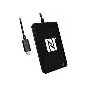 Karti lasītājs ACS ACR1252U-MF USB Type-C NFC, atbalsts bezkontakta viedkartēm