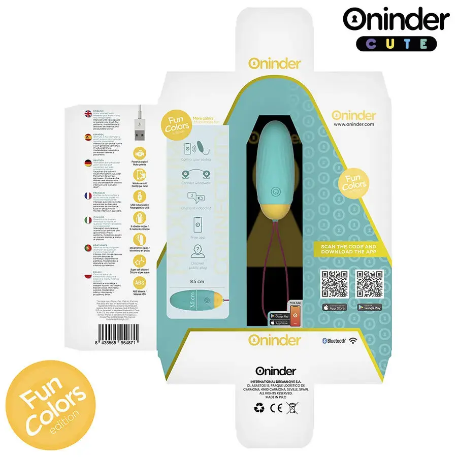 Вибрационное яйцо ONINDER CUTE D-242096 Photo 6