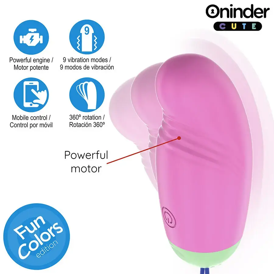 Виброяйцо ONINDER CUTE D-242098 Photo 4