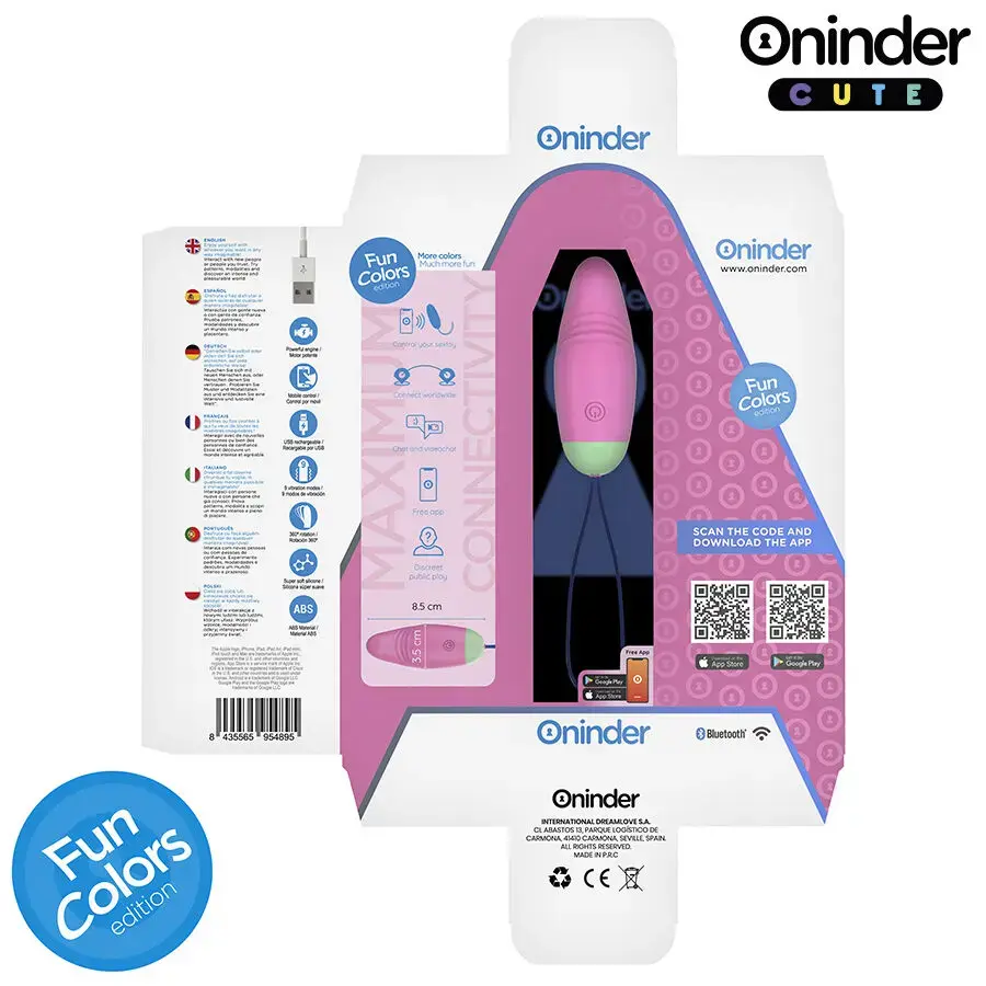 Виброяйцо ONINDER CUTE D-242098 Photo 6