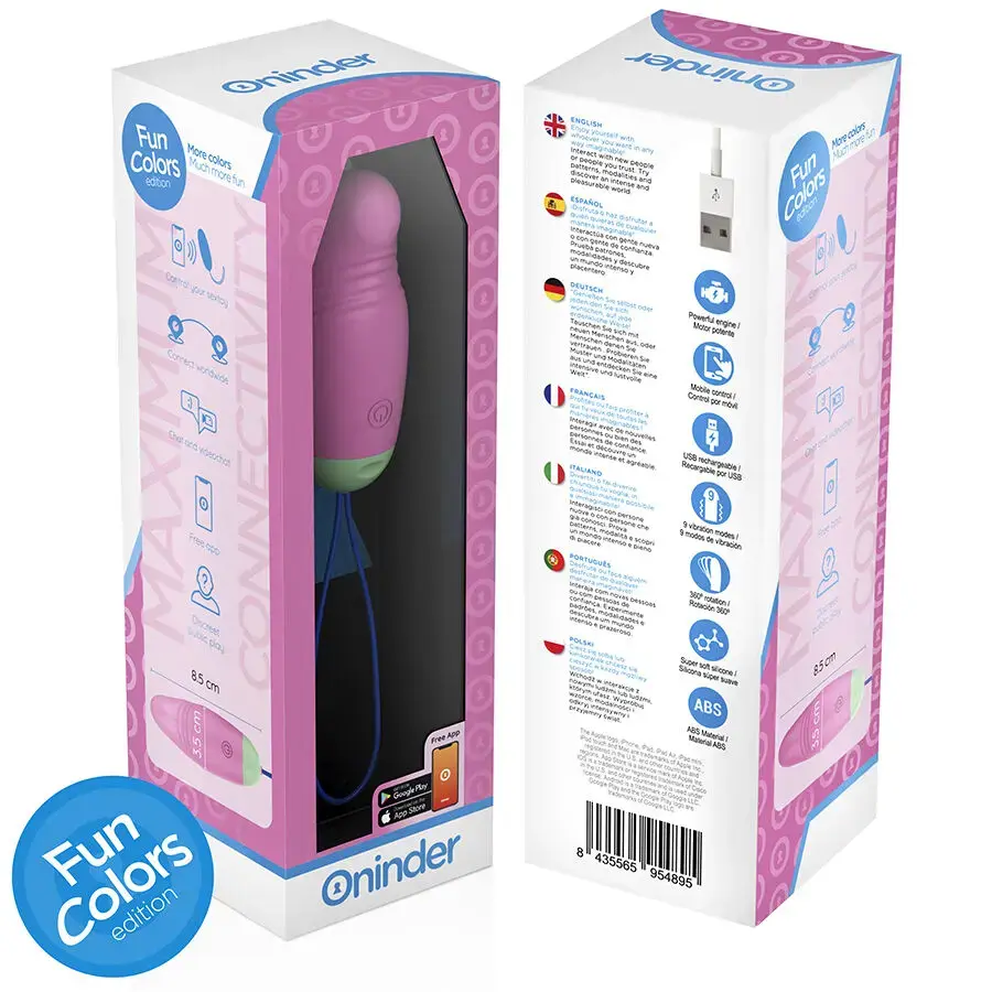 Виброяйцо ONINDER CUTE D-242098 Photo 7