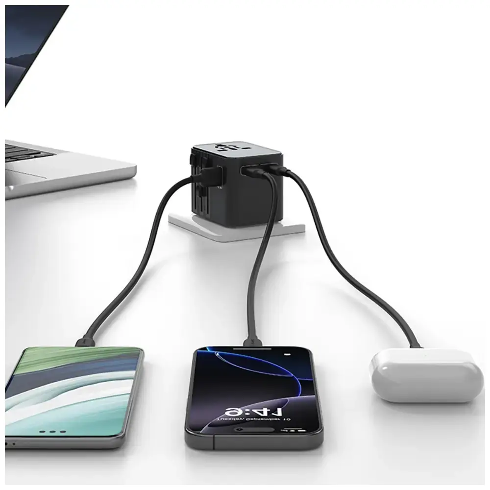 usams CC309 адаптер питания 2x USB‑C 25W Photo 3