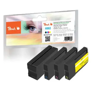 Cartridge Peach HP Nr.963 MultiPack OEM reset bk,m,c,y remanufactured