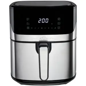 Deep fryer ProfiCook PC-FR 1294 H — 6.5 L hot air fryer, 8 programs, 80–200 °C, stainless steel front