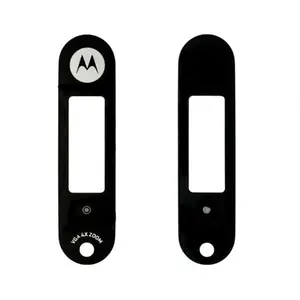 Priekšējais stikla objektīvs Motorola PEBL U6 Oriģināls Melns