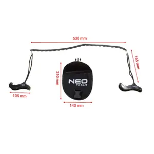 Chainsaw NEO tools 63-158 Weight 150 g Depth 98 mm
