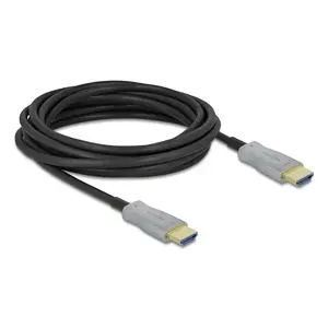 Кабель HDMI DeLOCK 84959 5 м Тип A Стандартный Черный Серый 2.0 18 Gbit/s
