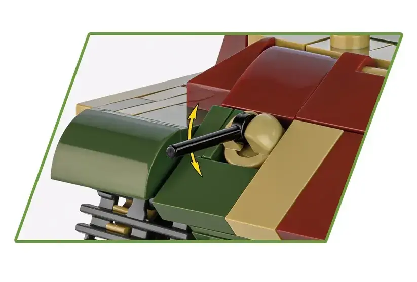 Cobi Pz.Kpfw. VI B Tiger II 1:35 model kit Photo 6