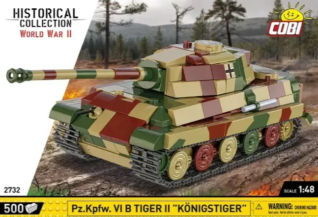 Cobi Pz.Kpfw. VI B Tiger II 1:35 model kit Photo 9