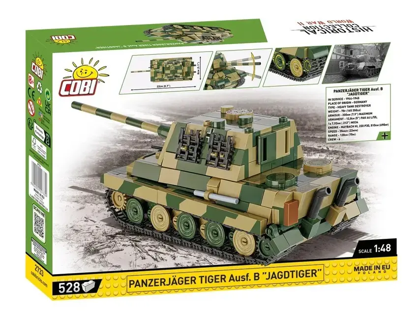 Cobi Panzerjäger Tiger Ausf. B Jagdtiger 1:35 Photo 2