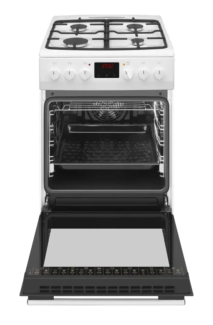 AMICA 510GEH3.33ZpTaDpA(W) PIZZA напольная плита Photo 2