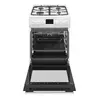 AMICA 510GEH3.33ZpTaDpA(W) PIZZA напольная плита Photo 2