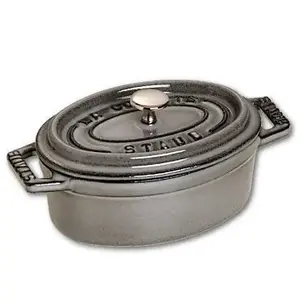 Single pan Staub Minis 40500-116-0 Grey Cast Iron 800g