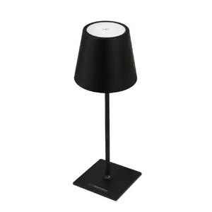 Table LED Desk Lamp ESPERANZA ELD119K Black — 3W, 4000K, 200 lm, USB-C, 2400 mAh battery, 400 mm height
