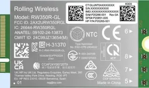 HP 4G LTE-Advanced Pro Cat19 WWAN interface card internal M.2 module for business notebooks and mobile broadband cellular connectivity