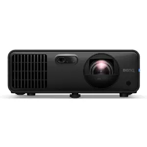 Short-throw projector BenQ LK835ST — DLP 4K (4096×2400), 4000 ANSI lumens, laser, throw ratio 0.69–0.83, motorized focus, black