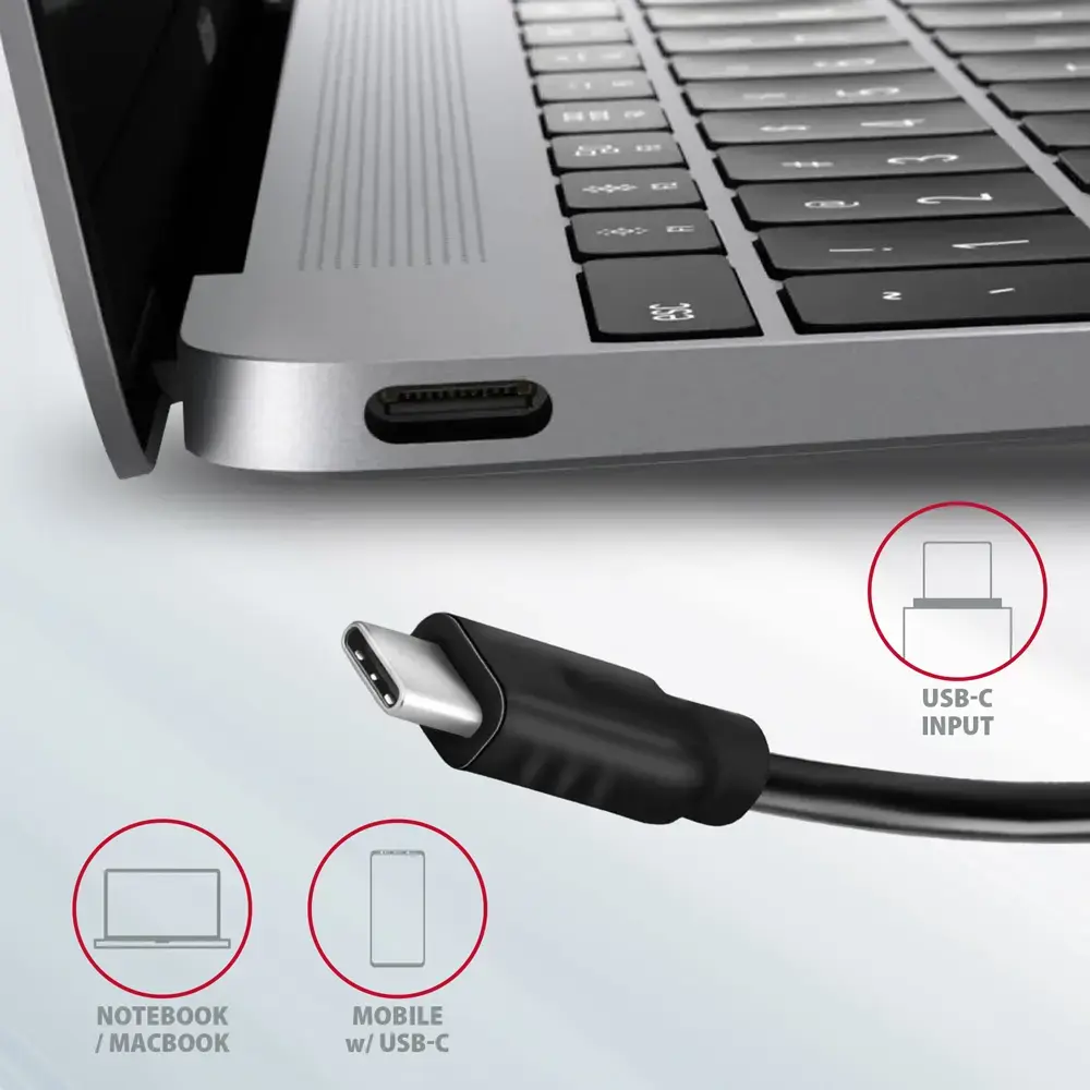 Axagon HMC-5G21 USB-C Hub Photo 3