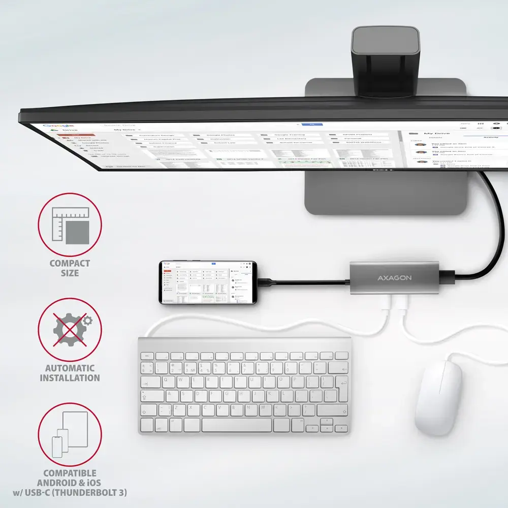 Axagon HMC-5G21 USB-C Hub Photo 7