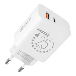 Travel Charger Obal:Me 25W USB-A and USB-C portable charger