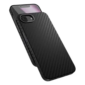 Shell case Epico Mag+ Carbon iPhone 16e 15.5 cm Black