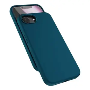 Shell case Epico Mag+ Silicone iPhone 16e 15.5 cm Blue